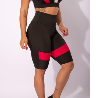 Bermuda Fitness Ciclista Academia Feminina