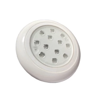 Luminária De Piscina Led Rgb Color 12v 18w 125mm X 30mm