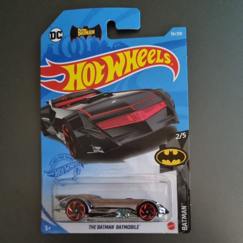 Carrinho Hot Wheels Edição Batman Batmóvel 2021 Mattel