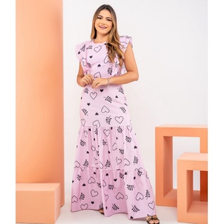 vestido Mariana Longo- malha crepe - AVI Moda Cristã