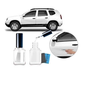 Tinta Tira Risco Automotivo Cor Carro Duster 2012 2013 2014 2015 2016 2017 Branco Glacier Imperdível !!!!