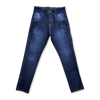 Calça Jeans Infantil Masculina Roupa Brim Meninos Juvenil