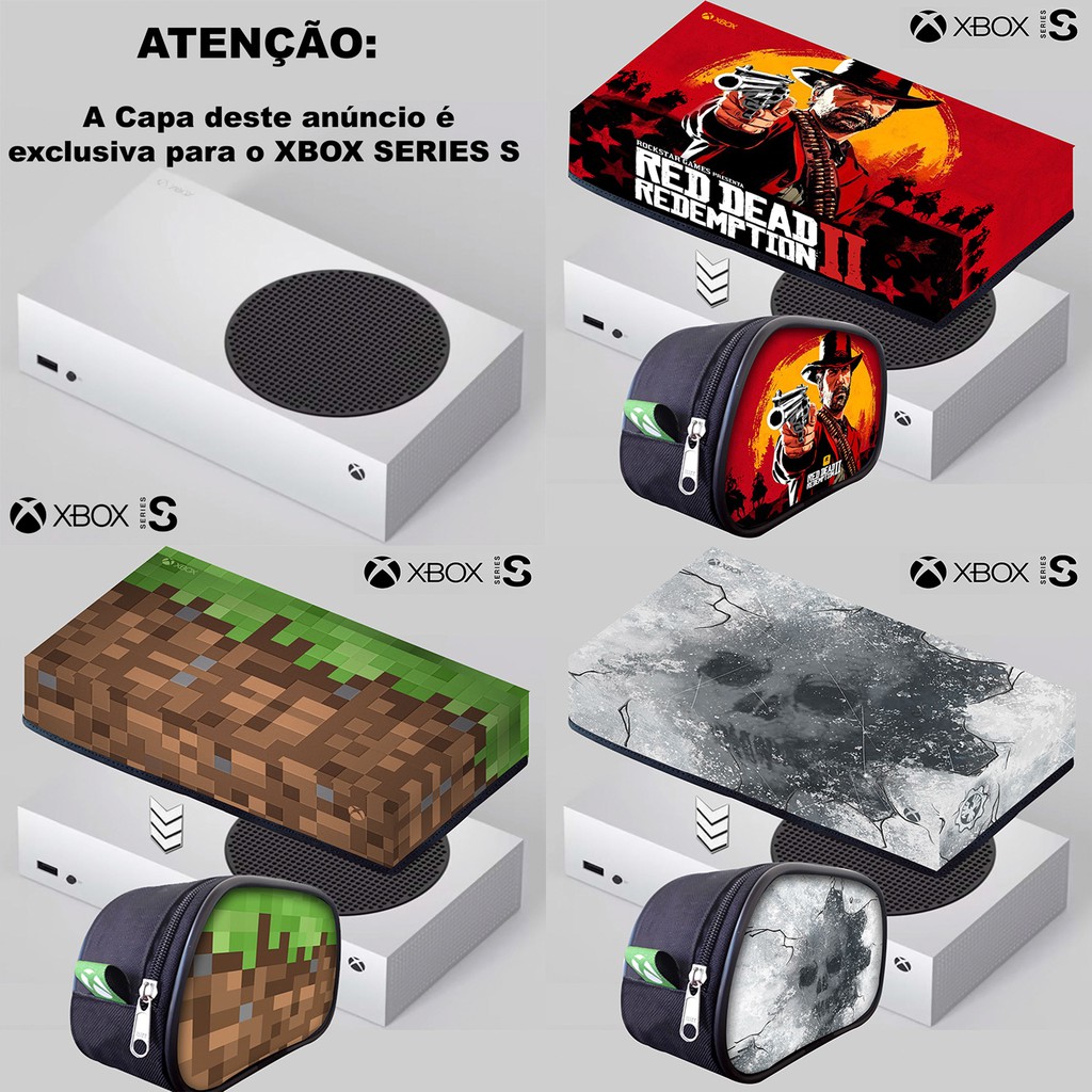 Capa Antipoeira P/ Xbox Series X Protetora Console Case Skin