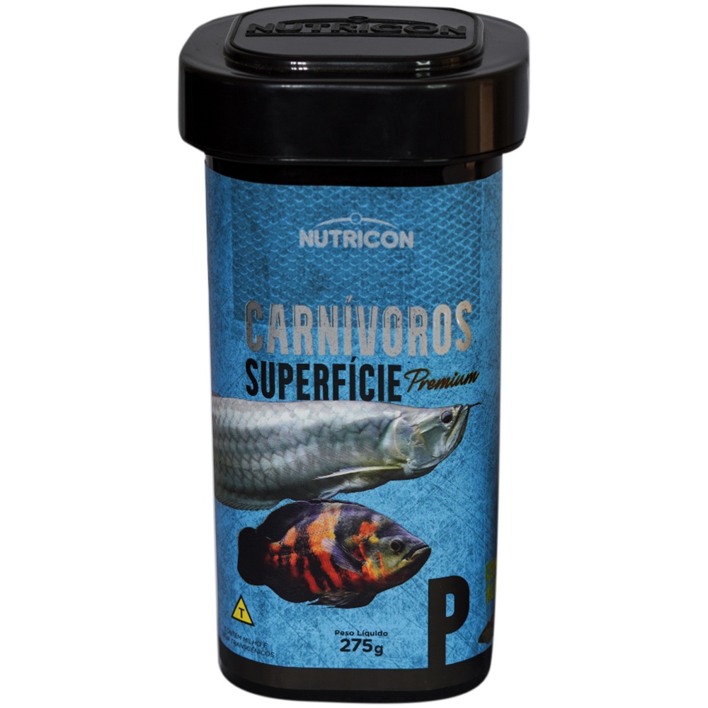Ração Para Peixes Nutricon Carnivoro Superficie 275g P | Shopee Brasil