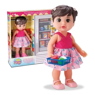 Boneca Divertida Bee Hugs Mercadinho Com Acessórios em Oferta na Shopee