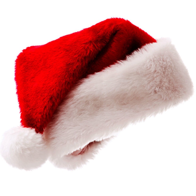 Gorro De Natal Grosso De Pelúcia