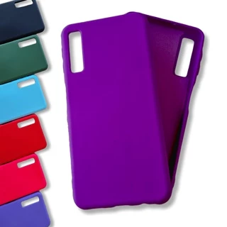 Capinha A7 2018 Capa Case Sam Galaxy ( A750G ) Silicone Aveludada