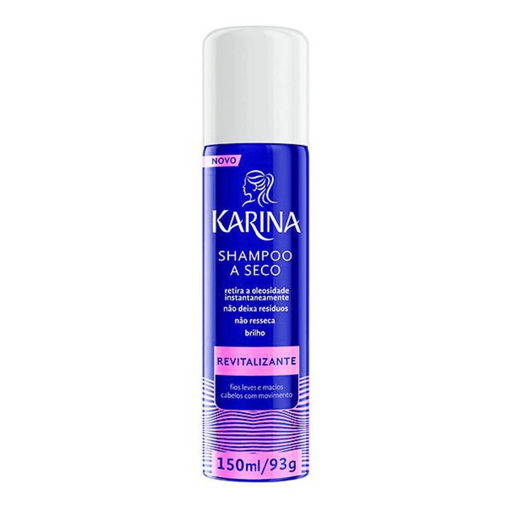 Shampoo a Seco Karina Revitalizante com 150ml Shopee Brasil