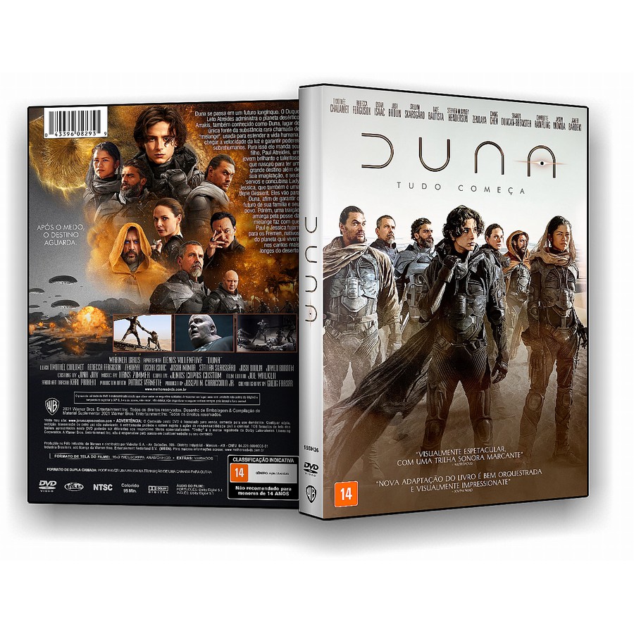 Dvd Duna (dublado E Legendado) | Shopee Brasil