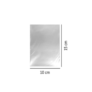 Saco Incolor Transparente para Embalagens DE PRESENTE 10 x 15 e 11 x 20 ...