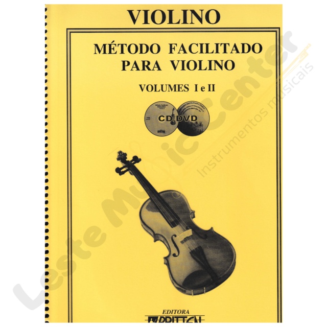 Método Facilitado Para Violino Vol. 1 E 2 (com Áudio Book) | Shopee Brasil
