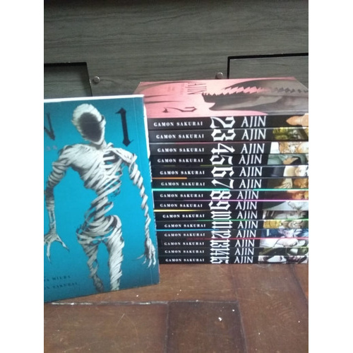 Mangá Ajin (coleção/ 15 Volumes) Panini