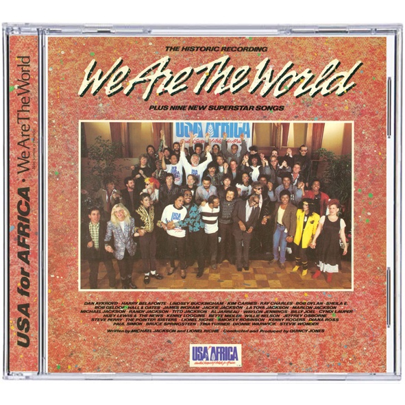 CD USA For Africa 1985 - We Are The World | Shopee Brasil