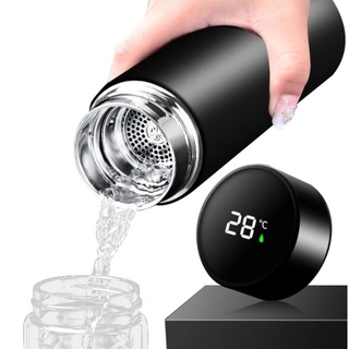 Garrafa Com Visor De Temperatura De Led Manter Garrafa Quente E Fria Envio Imediato