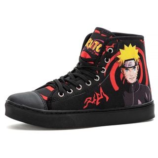 Tenis Star All Black Naruto Nuvem Akatsuki Adulto e Infantil