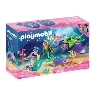 Playmobil - Colecionador De Pérolas Com Arraias