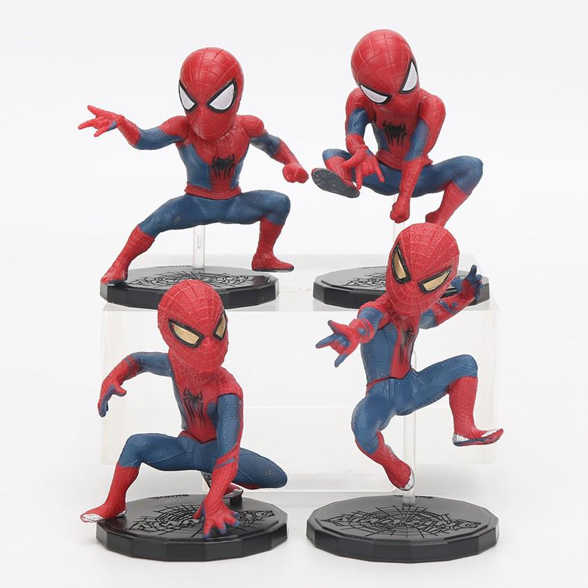 Boneco Action Figure Homem Aranha Spiderman Preto 17 Cm A6