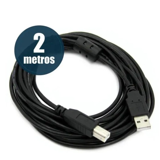 Cabo Usb P Impressora Am Bm Metros Shopee Brasil