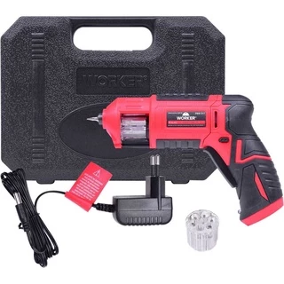 Parafusadeira a Bateria 3,6V 17 Peças Worker