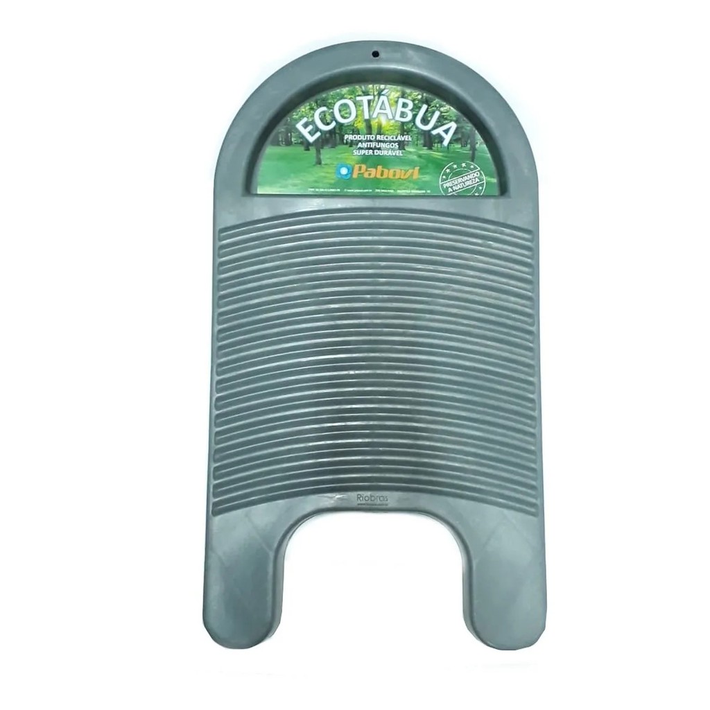Esfregadeira Tábua De Lavar Esfregar Roupa Pvc Tanque Pequena - Ecotabua