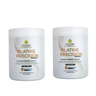 Kit 2 Pó Descolorante Capilar Precision Platine Master 500g
