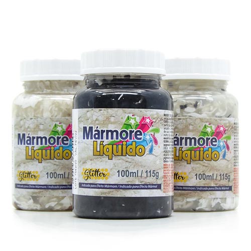 Tinta Mármore Líquida 100ml - Gliart