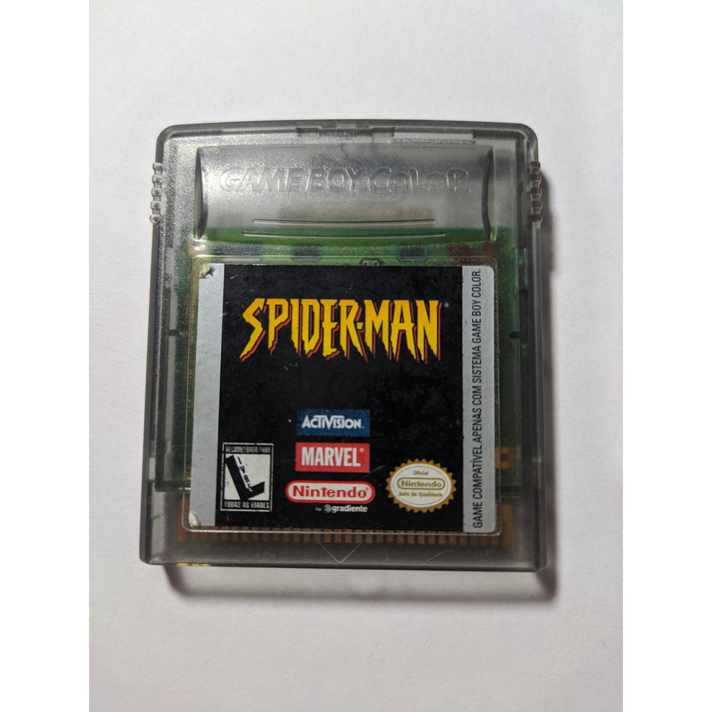 jogo spider man game boy color original Shopee Brasil