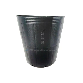 Vaso Pote Preto para Mudas Plástico 18 Litros Nutriplan Kit 10