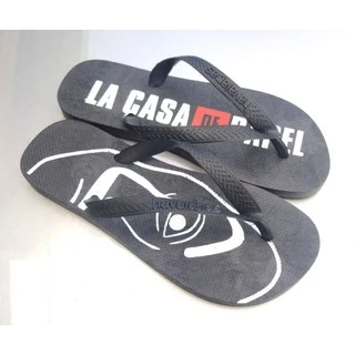 kit 12 Chinelo Chinela Masculino Preto com estampas Sortidas.