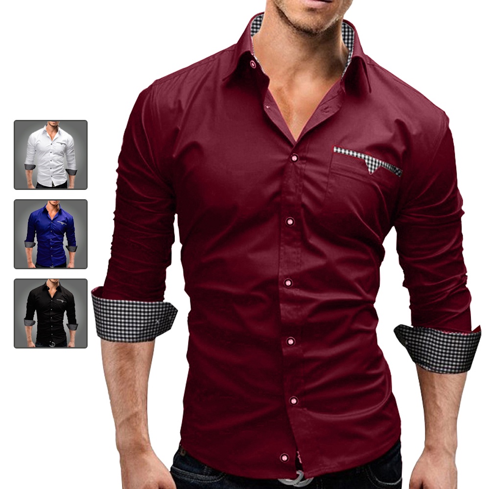 Camisa social hot sale masculina 2018