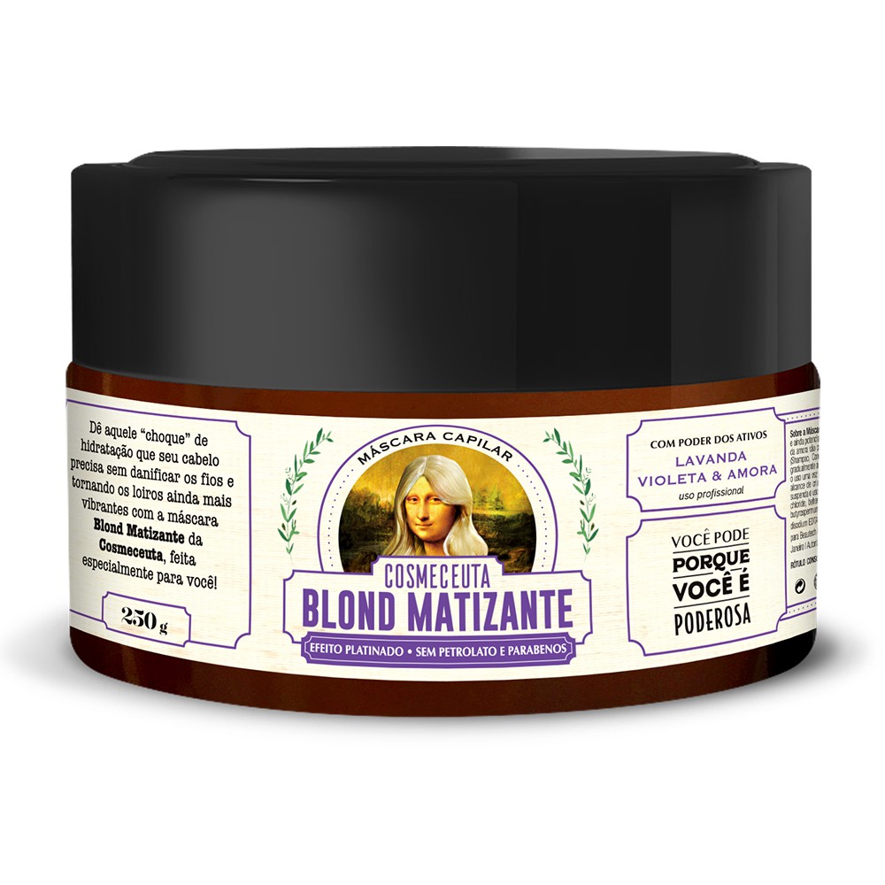 Kit Matizante Feminino Blond - Máscara + Shampoo+ Condicionador ...