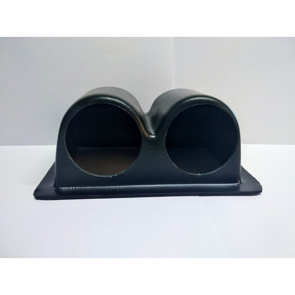 Suporte Universal Copo Para 2 Instrumentos Manômetro Preto