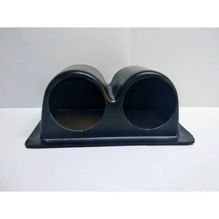 Suporte Universal Copo Para 2 Instrumentos Manômetro Preto