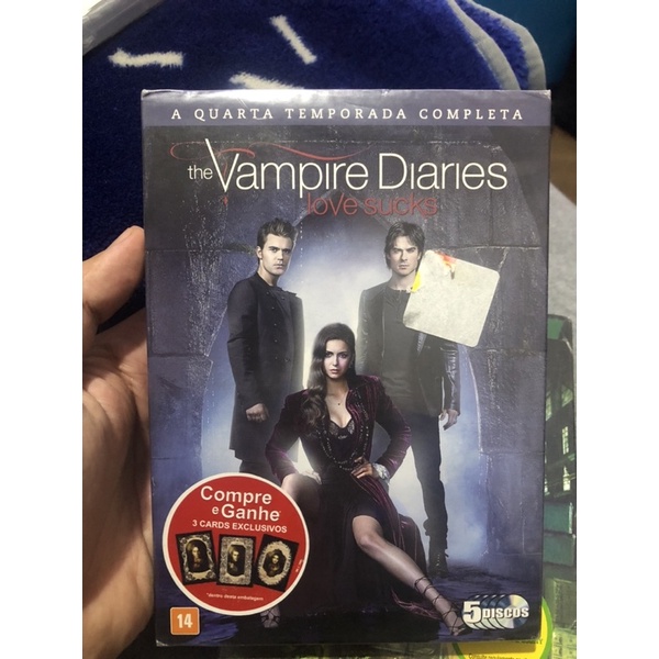 Box da 4ª temporada de The Vampire Diaries | Shopee Brasil