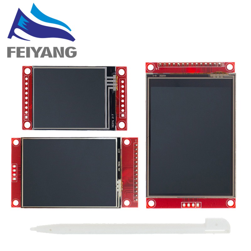1.8/2.4/2.8 Inch TFT Tela LCD A Cores Módulo Com Interface Touch Drive IC SPI 128 * 128 240 * 320 Para Arduino