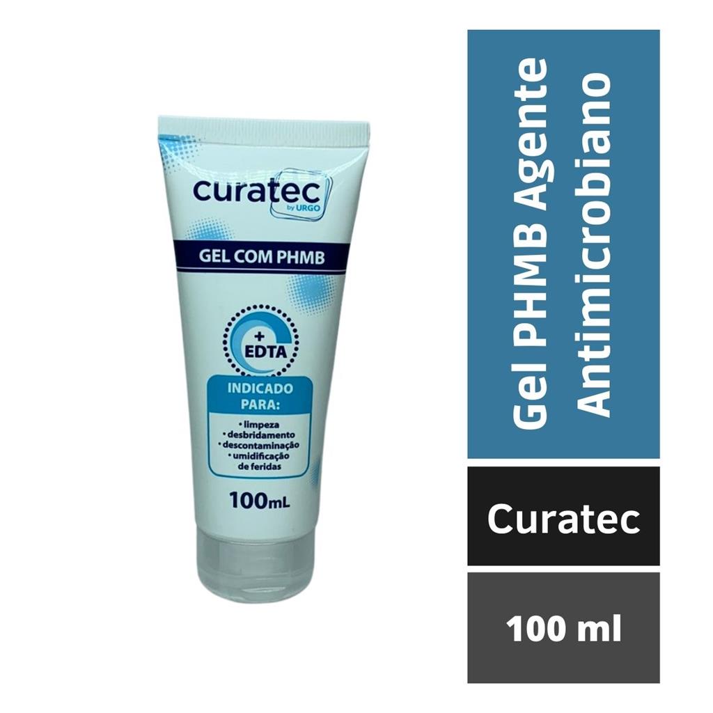 Curatec Gel para limpeza de feridas com PHMB pomada para queimaduras e ...