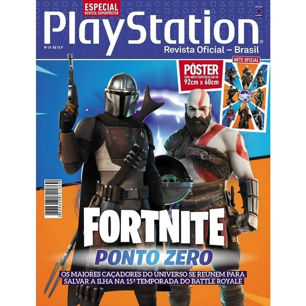 Revista Superpôster - Fortnite Temporada X (loja Do Zé)