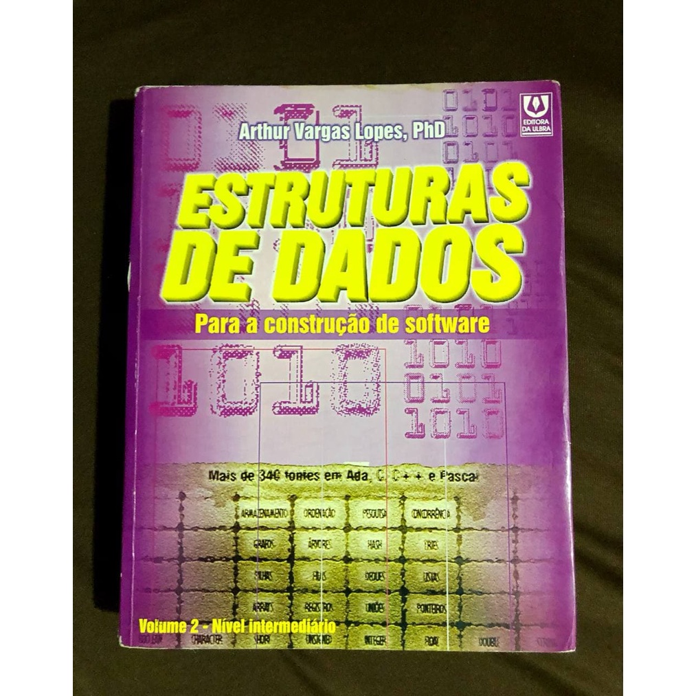 Livro - Estruturas De Dados Para A Construção De Software | Shopee Brasil