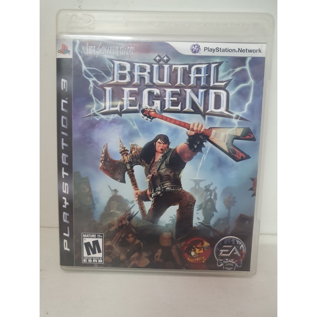 Jeu PS3 - Brutal Legend (version Américaine NTSC) - Complet Avec Boîtier Et Notice, Très Bon état