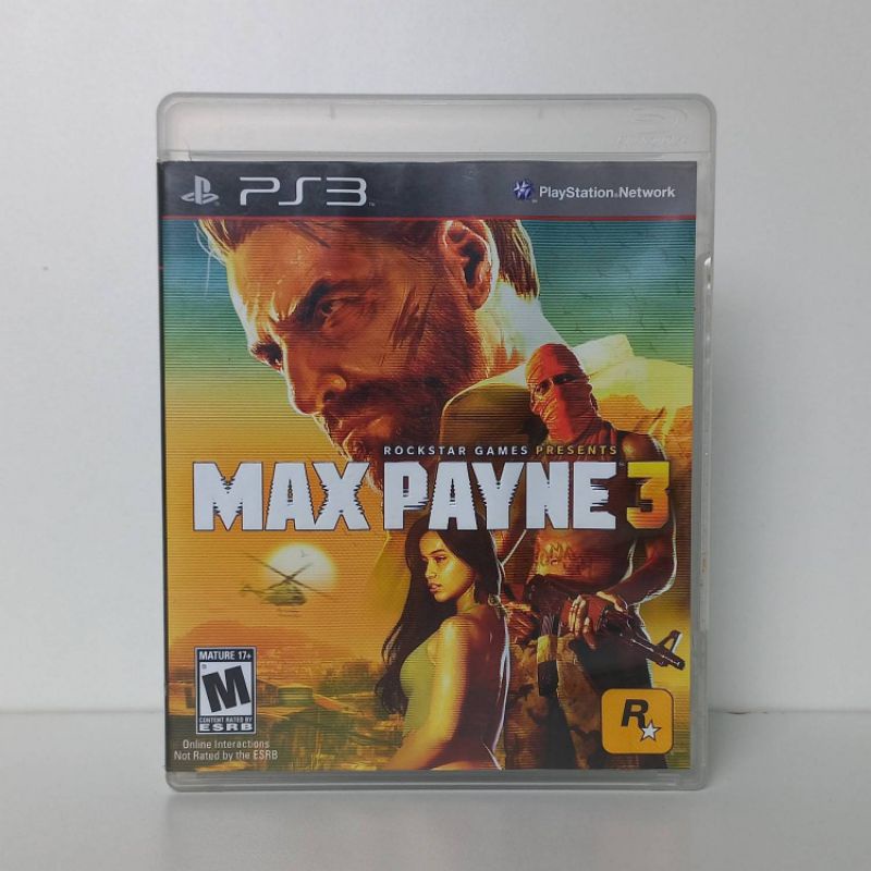 Max Payne 3 Ps3 Mídia Física Usado