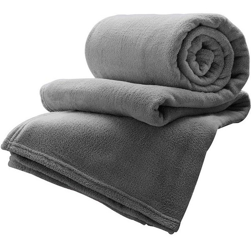 Manta King Soft Cobertor Microfibra Casal Anti Alérgica