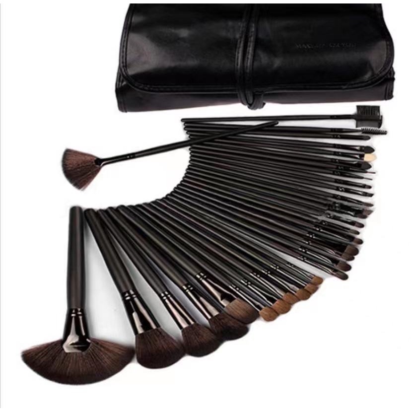 Kit de Pincel de maquiagem C/Estojo com 32 unidade/Pincel para maquiagem Profissional