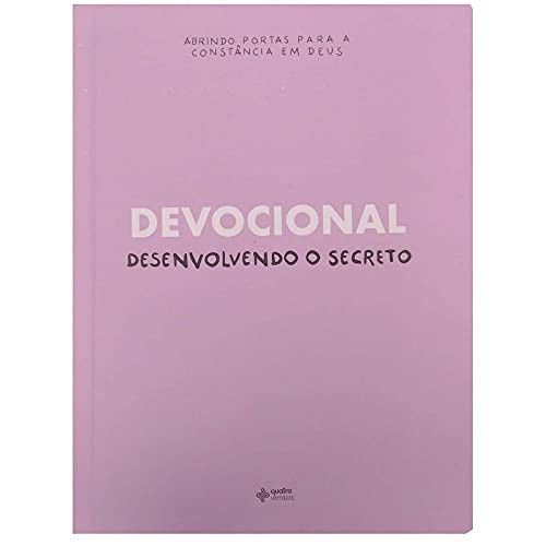 Devocional – Desenvolvendo O Secreto - Capa Dura | Shopee Brasil