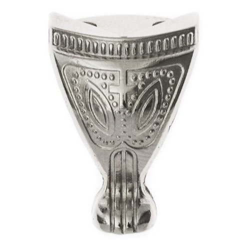 Pezinho Pequeno Metal 16 Peças Caixa Bandeja Artesanato Mdf