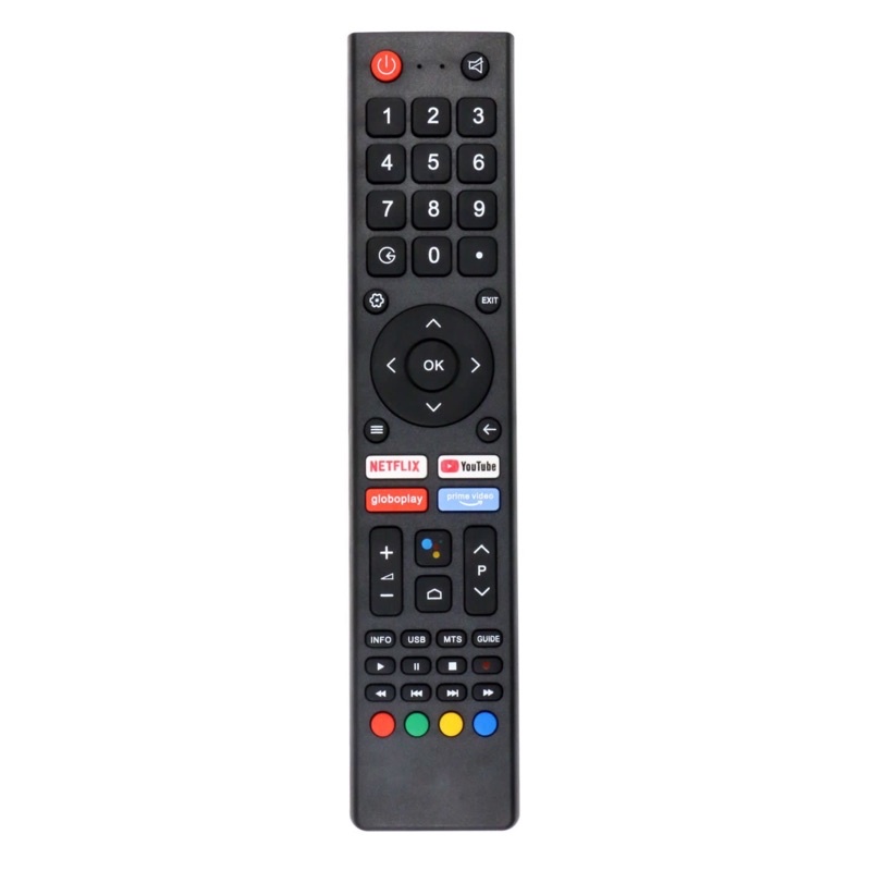 Controle Remoto para TV LED Philco Smart com Netflix / Youtube / Globo