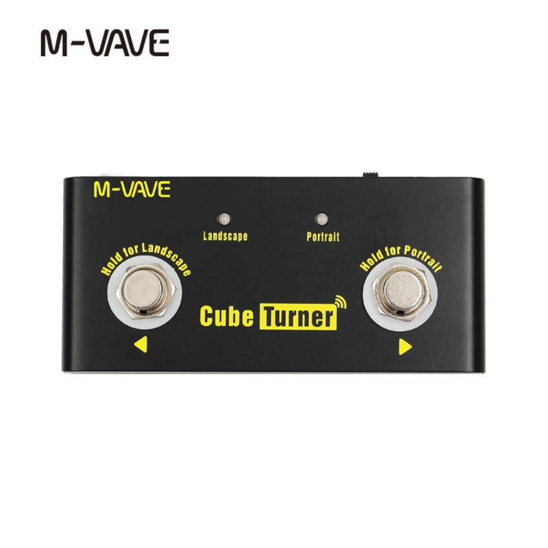 CUVAVE/MVAVE cube turner Efeito Guitarra Elétrica LOOP Gravação De Música Bluetooth