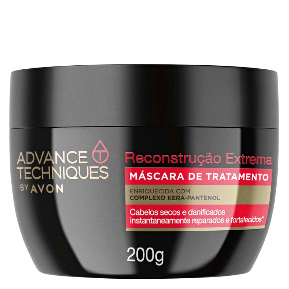 Máscara de Tratamento Reconstrução Extrema Advance Techniques - 200 g ...