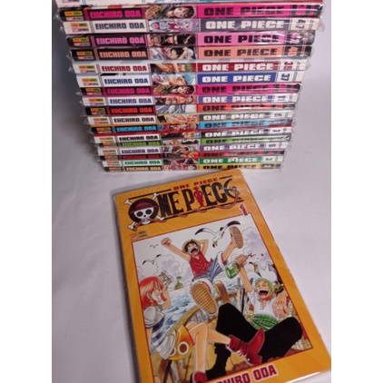 One piece coleçao completa 1 ao 100 mangá (tenho avulsos)