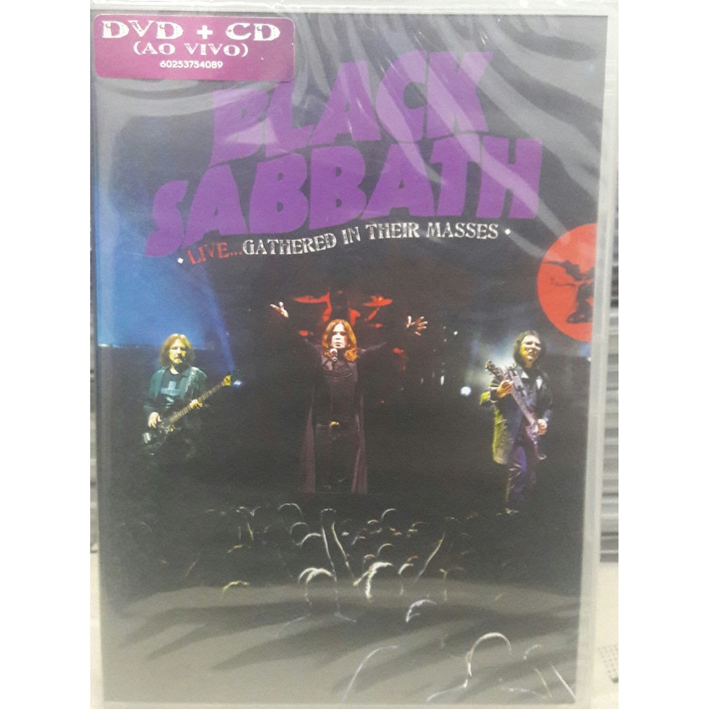 Dvd+cd-black Sabbath-live Gathered In Their Masses -novo Lacrado