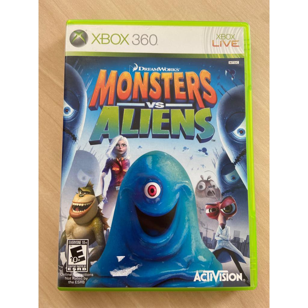 Jogo Xbox 360 Monster Vs Aliens - Original - Mídia Física